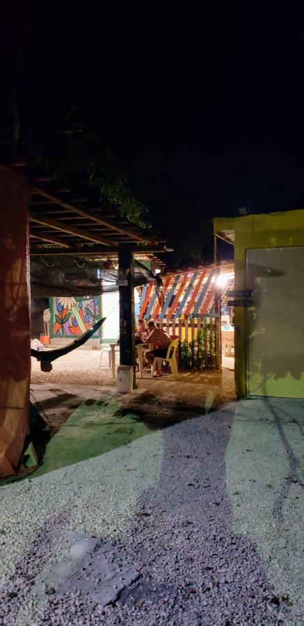 Hostal Y Camping Las G Bacalar Esterno foto